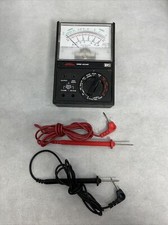 Vtg Radio Shack Micronta 18-Range 20,000 Ohms/ Volt DC MULTITESTER 22-201U Works