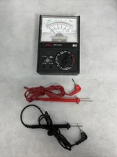 Vtg Radio Shack Micronta 18-Range 20,000 Ohms/ Volt DC MULTITESTER 22-201U Works