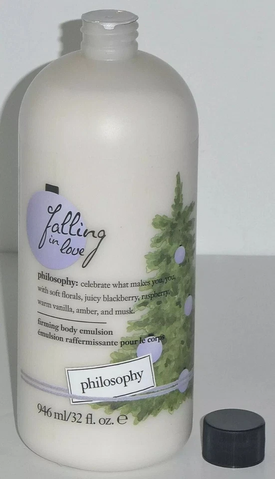 Philosophy Falling In Love Firming Body Emulsion 32 fl oz Brand New Sealed +Pump - Image 3 of 3