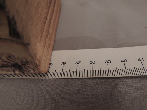 Wooden with decoupaz case- box for whisky- wine- brandy 35x10cm - Picture 8 of 12