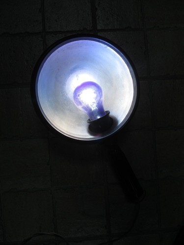 Minin Reflector Medical Infrared Reflector Lamp Blue Light Therapy Working USSR - 第 5/9 張圖片