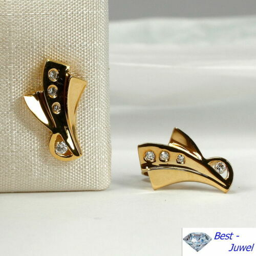 COPPIA DI ORECCHINI : Peso Gr 9 In Oro Giallo Con Smeraldi Taglio Ovale - Foto 8