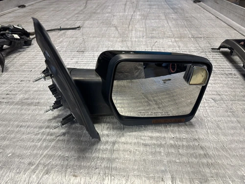 2009-2014 Ford F150 Passenger Right Side Power Door Mirror Black #61