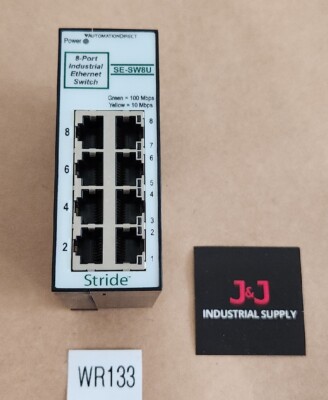 *PREOWNED* AutomationDirect SE-SW8U Stride 8-Port Ethernet Switch + Warranty!