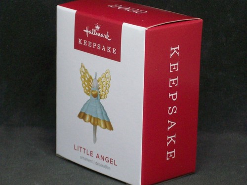 Hallmark 2022 Little Angel - Porcelain & Metal - Miniature - NIB - Picture 3 of 9