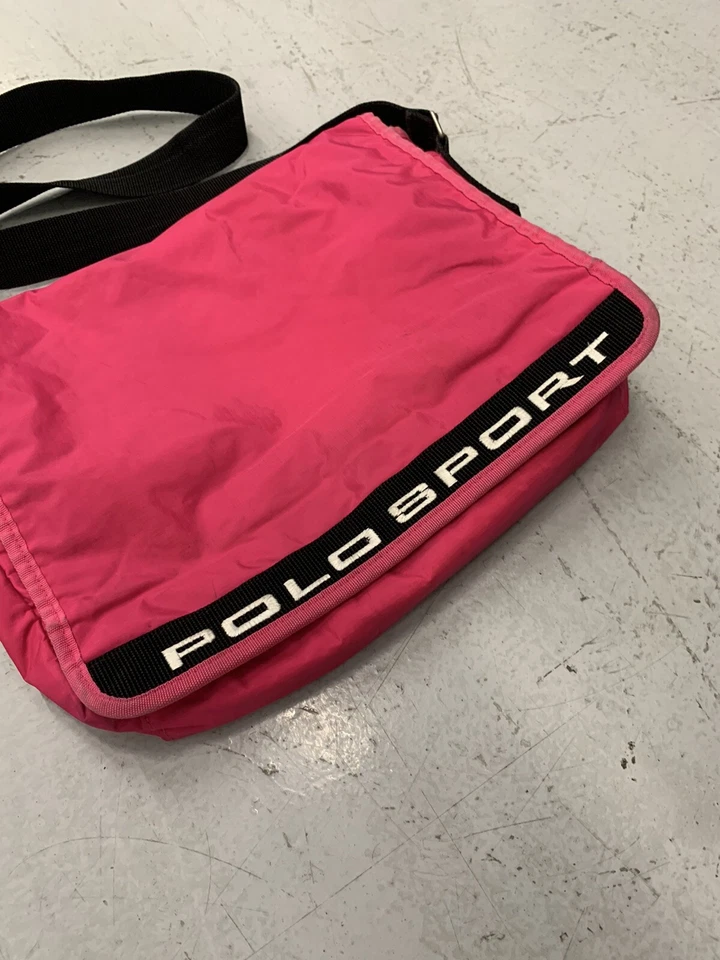 Bolso Bandolera Deportivo Polo De Colección Bandolera Rosa Caliente Hombro Foto 2 de 4