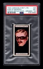 PSA 5.5 KING OF BOHEMIA 1923 Boguslavsky Card #20 GREEN
