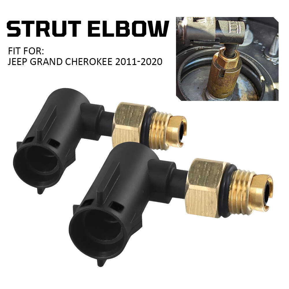 Kalmaegee 2PCS Suspension Elbow Air Strut Repair Kit – Fits Grand Cherokee 2011-2020