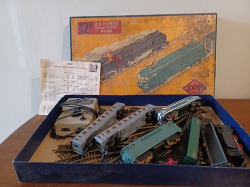 Le coffret de train Sud Express des années 1960 1970 par Jouef au H0 HO