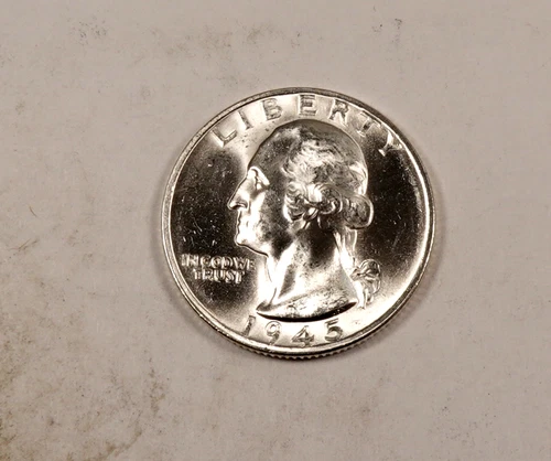 1945-S Washington Quarter * Gem BU++ * 90% Silver * XXQ222