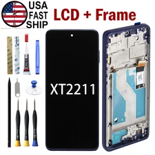 Digitizer LCD Touch Screen Frame For Motorola Moto G Stylus 2022 4G XT2211 -1 -2