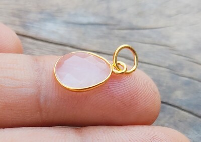Pendentif Opale éthiopienne Naturelle – Monture Or 18 Carats, Cœur, Fait Main, Pour Collier