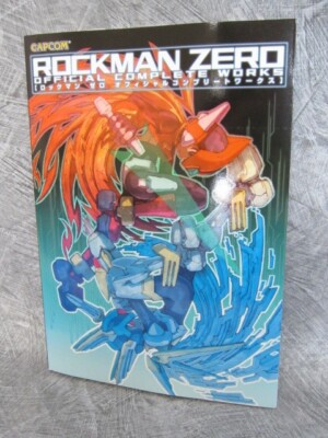 ROCKMAN ZERO Mega Man Official Complete Works Art Fan Book 2006 Ver. GBA CP81