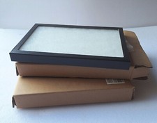 2 Stück Sammelvitrine Ordenvitrine Schaukasten klein Karton mit Echtglasscheibe