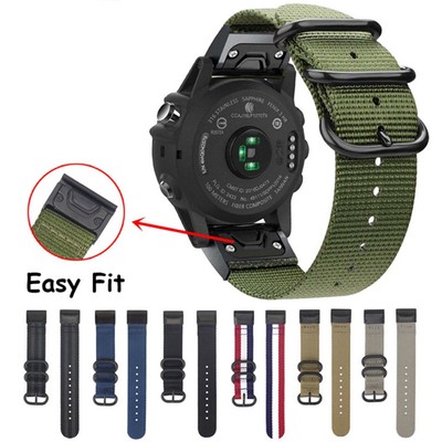 1pc Nylon Cinturino Orologio Band in tela per Garmin Fenix 6 6X 6pro 6Xpro  6S 6S PRO | eBay