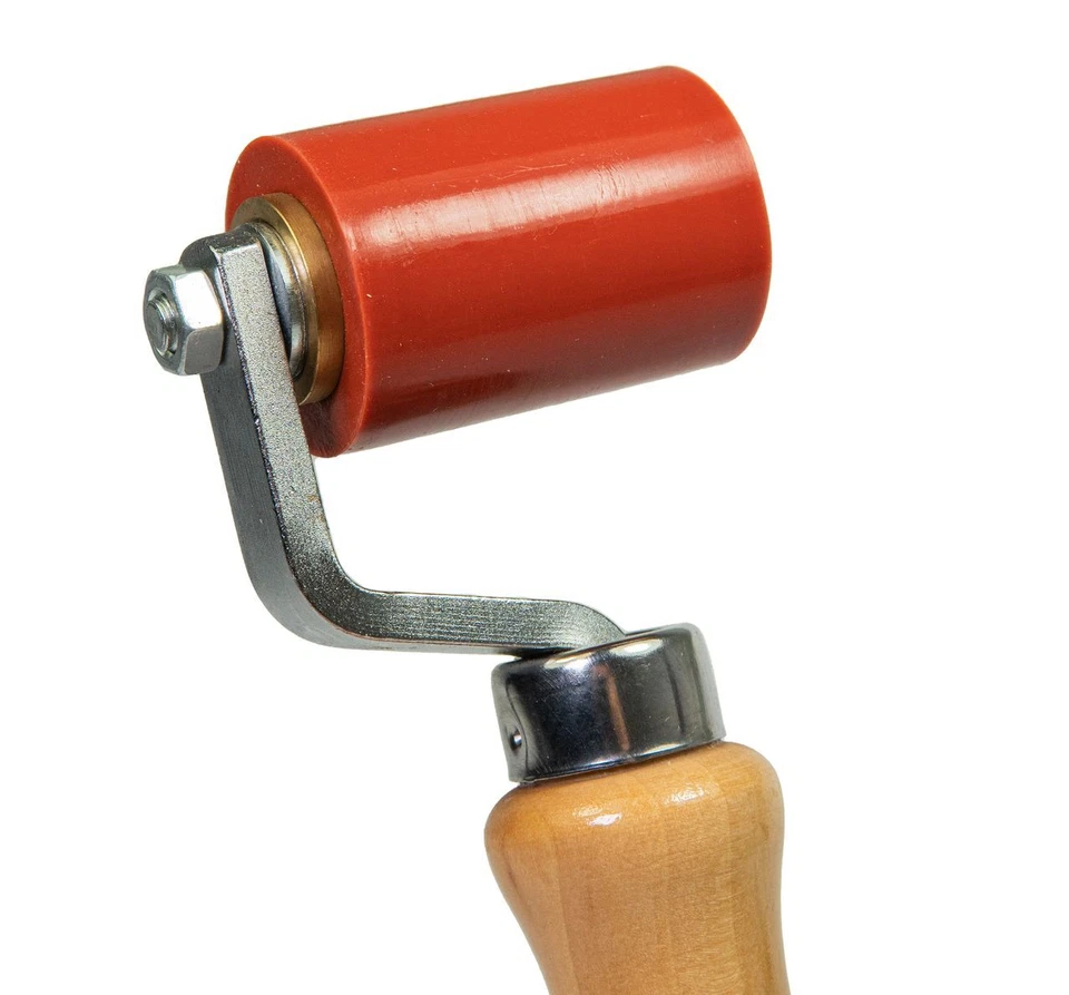 Profi Andrückrolle 45 mm Silikon Andrückwalze Andrück Rolle Folie Dachdecker - Bild 2 von 3