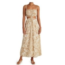 Faithfull the Brand Celina Tie-Dye Maxi Dress - Size 6