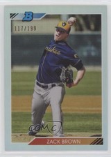 2020 Bowman Heritage Chrome Prospects Refractor 117/199 Zack Brown #92CP-ZB sy5
