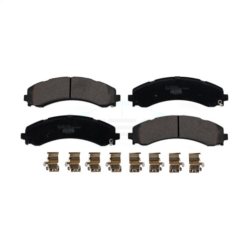Rear Ceramic Brake Pads Set For 2019-2022 Ram 3500 With Dual Wheels - Picture 5 of 7