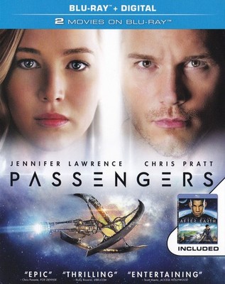 PASSENGERS/AFTER EARTH Blu-ray+Digital Includes (Walmart Exclusive - 2 Movie...