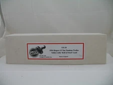 US Model Mint US-34: 1954 Rogers 15 Ton Tandem Trailer w/ Roll of Steel Load, MI