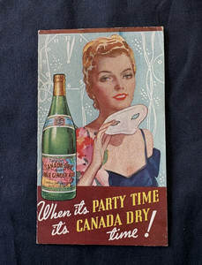 1939 World's Fair - Canada Dry PartyTime Booklet