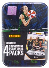 Dallas Wings 2025 Panini Prizm Napheesa Collier Trading Card COLLECTOR Tin
