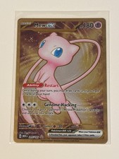 Mew ex - (151 Metal Card) 205/165 Sv: Scarlet & Violet 151 Regular