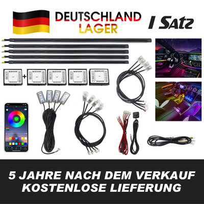 18in1 Auto RGB LED Symphony Innenraumbeleuchtung Ambientebeleuchtung App-Control