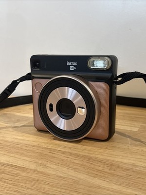 MINT FUJIFILM Instax Square SQ6 Instant Film Camera In Blush Gold