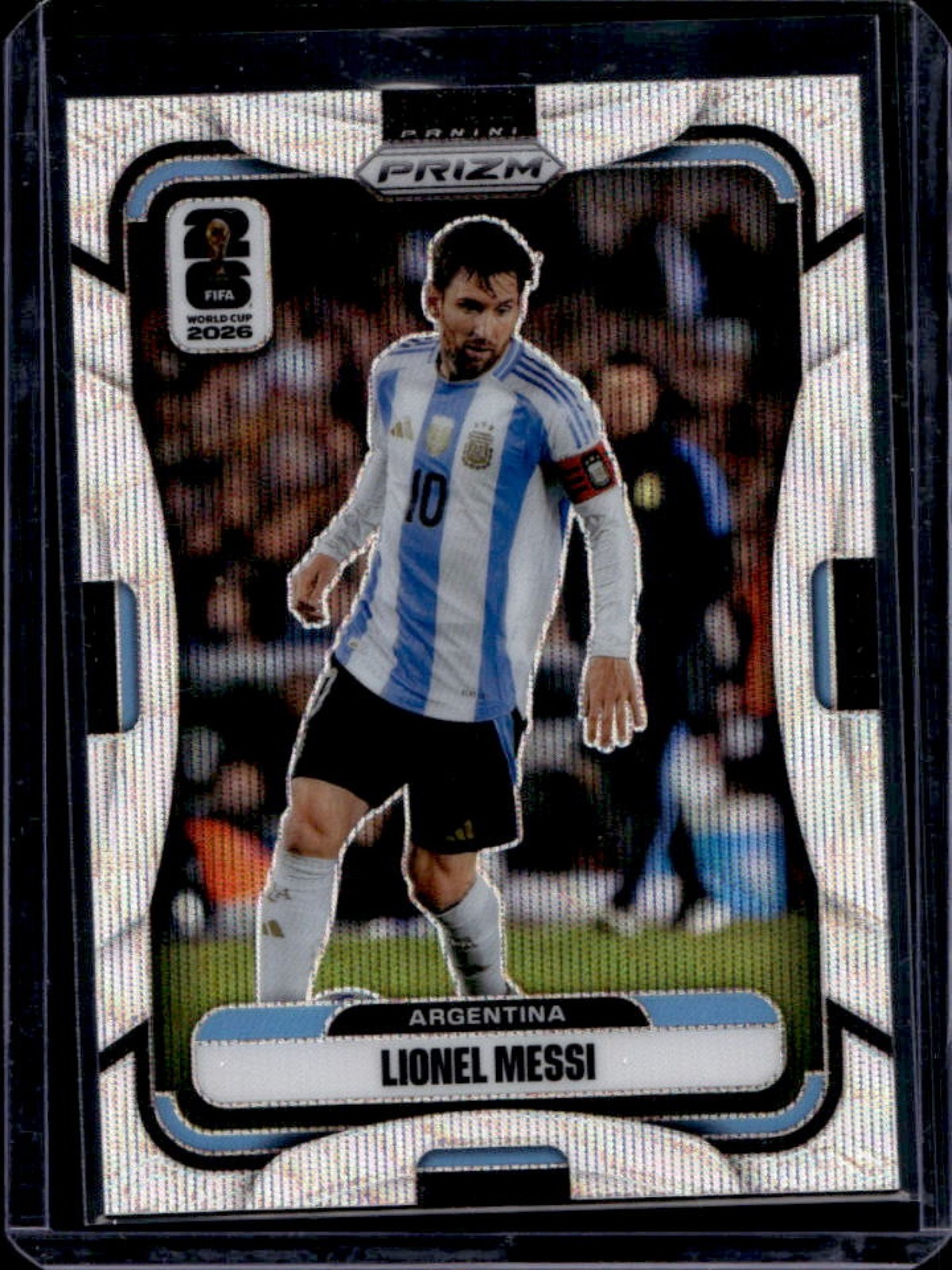 2026 Panini Prizm World Cup Lionel Messi Wave #10 Argentina