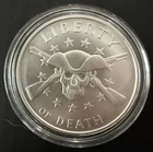 “Liberty Or Death” 1 Oz. Fine .999 Silver Bullion Round