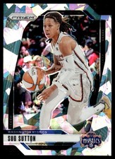 2024-25 Prizm Cracked Ice Prizms WNBA -- Sug Sutton Washington Mystics #51