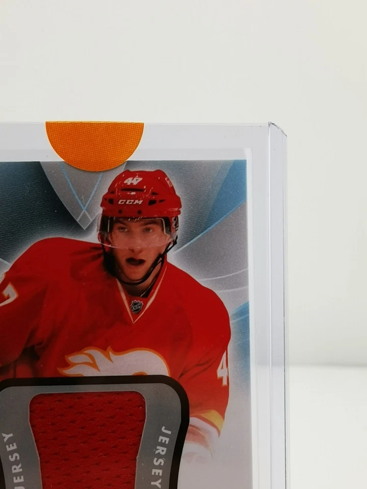 2012-13 SP Game Used Edition Authentic Fabrics Sven Baertschi #AF-SV Rookie RC - Image 4 of 4