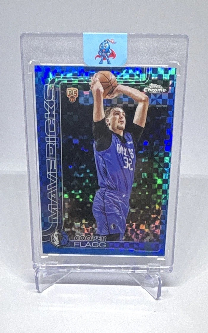 Topps Chrome 2025-26 Cooper Flagg Dallas Mavericks RC #251 X-Fractor