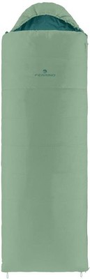 Ferrino LIGHTECH SSQ 950, Deckenschlafsack, Rechter Verschluss, 215x75cm, grün