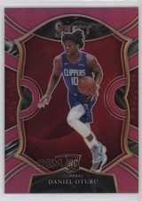 2020 Panini Select Concourse Industry Summit Pink Prizm 10/10 Daniel Oturu 0us8