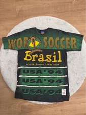 World Cup 1994 T Shirt UK Made Vintage 90s Soccer Jersey Classic Collection