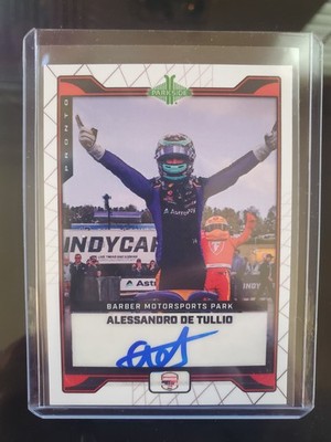 2026 Parkside INDYCAR Pronto - ALESSANDRO DE TULLIO, 1/25 AUTO Indy Card #NXT-4