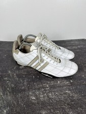 Adidas Toscana Goodyear Hombres 13 EE. UU. Blanco Negro Carreras Zapatos para Conducir 2004