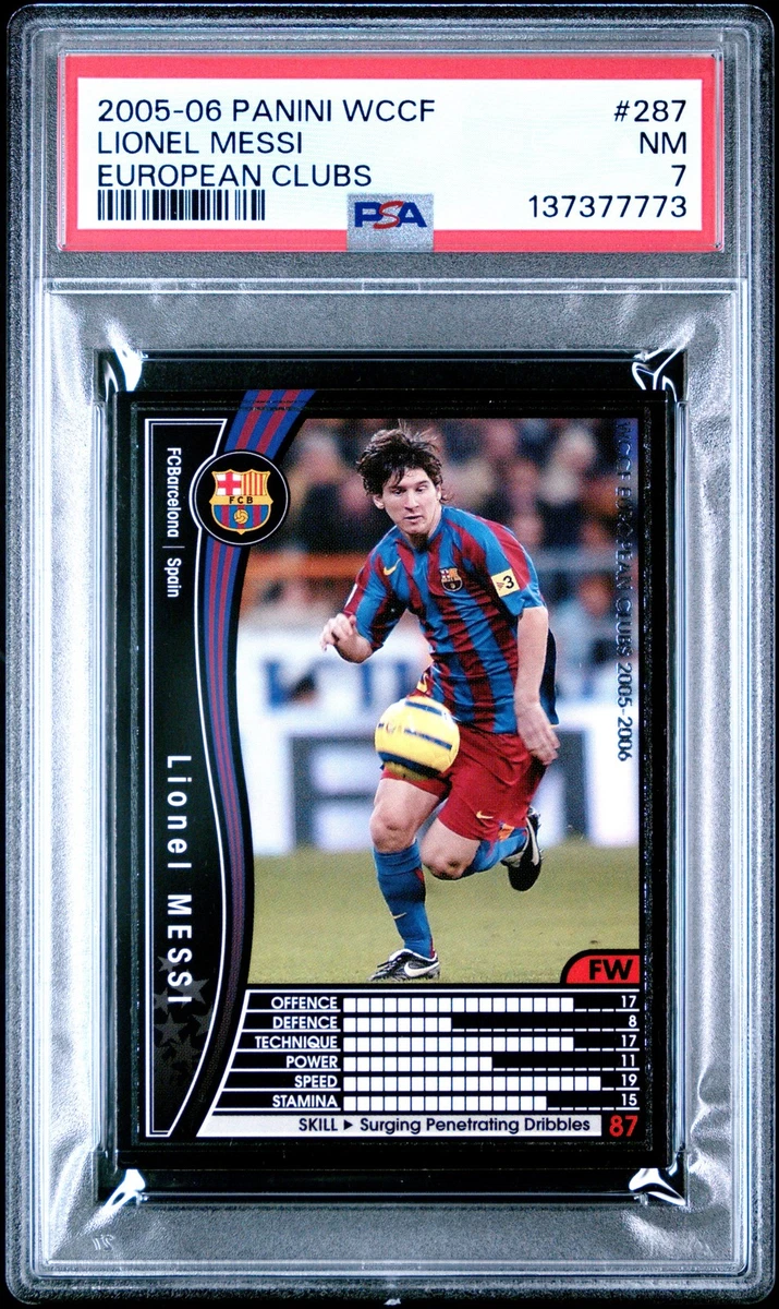 2005-06 Panini WCCF European Clubs Soccer Trading Cards for sale
