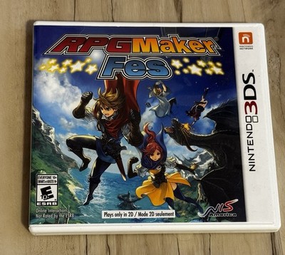 RPG Maker Fes (2017) - Nintendo 3DS - With Case - Good Condition!