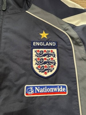 vintage England umbro hooded jacket 00s men blue | eBay