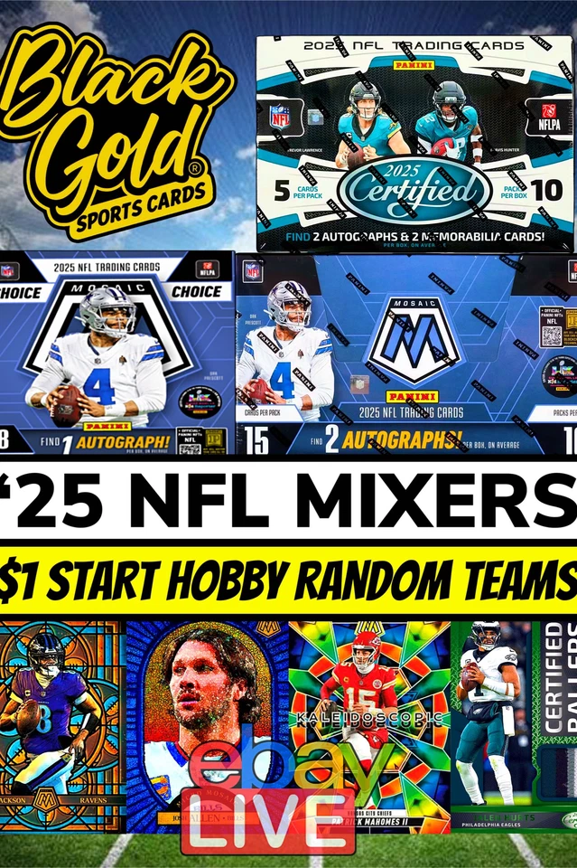 $1 STARTS ~ RANDOM TEAM ~ THURSDAY  NIGHT FOOTBALL MIXERS