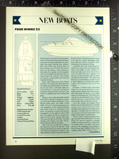 1990 1) page FEATURE on 1991 Four Winns 23 235 Vista boat