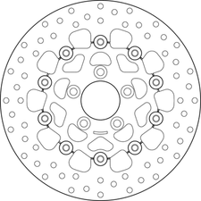 28146 - compatibile con HARLEY DAVIDSON FLSTF 1450 SOFTAIL FAT BOY 1450 2000-200