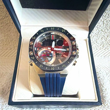 Casio Edifice Scuderia AlphaTauri ECB-10 2021 LE Blue Resin Strap w/Box