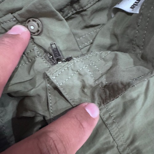 Patagonia Kids Cargo Pants Green Size M 10x22 Hike Outdoor Utility Worn Gear - Picture 3 of 8