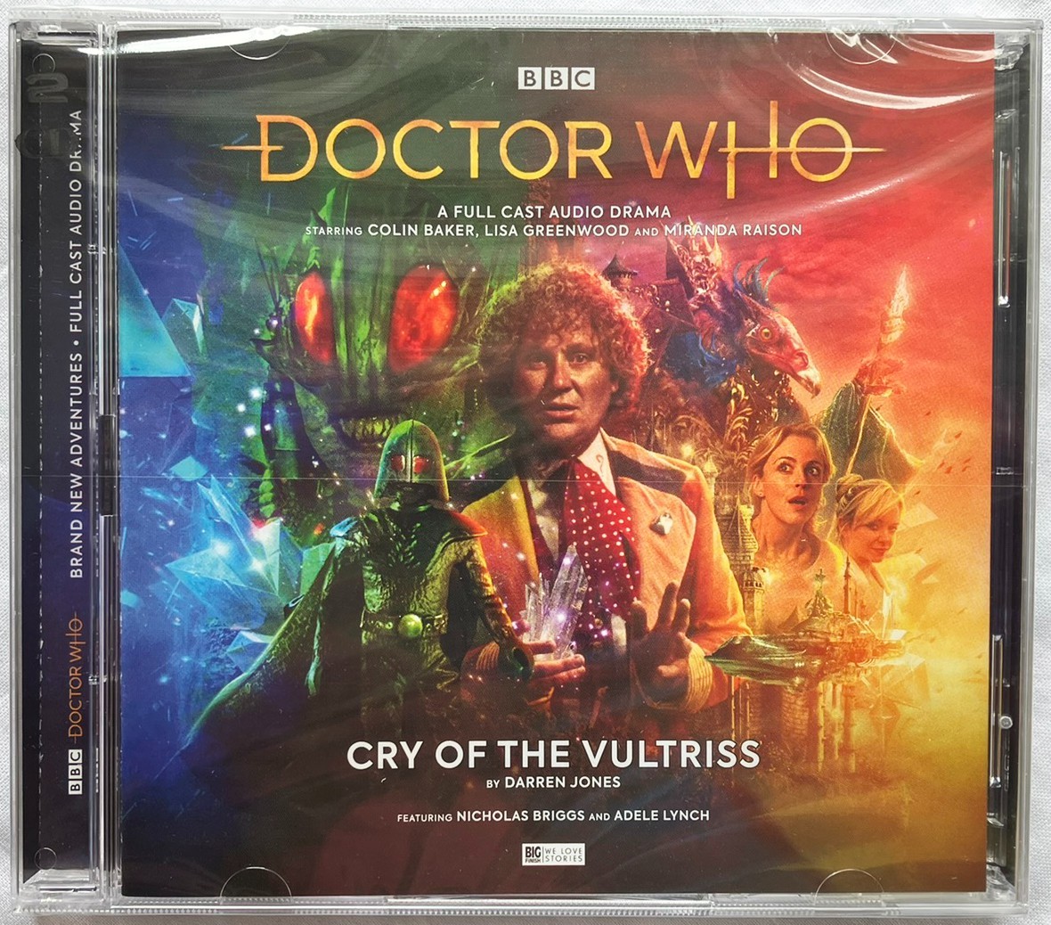 Doctor Who Cry of the Vultriss - Big Finish Audio CD Colin Baker *NEW & SEALED*