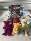 Vintage Beanie Baby Bear Lot of 10 with Tags